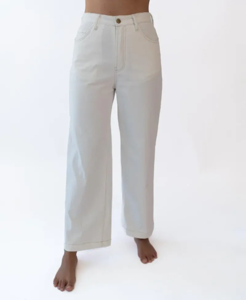 Women Golden Breed Pants-Jenny21 Fine Cord | Off White