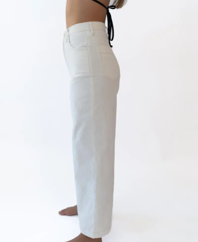 Women Golden Breed Pants-Jenny21 Fine Cord | Off White