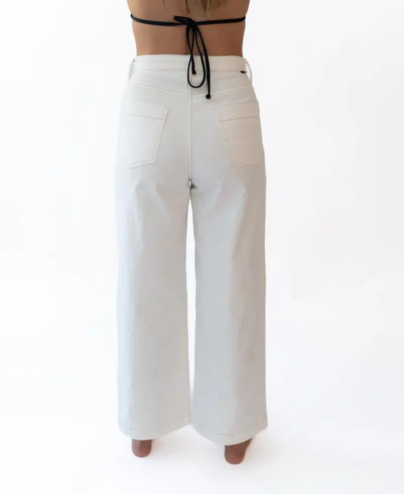 Women Golden Breed Pants-Jenny21 Fine Cord | Off White