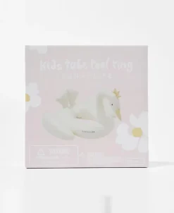 Golden Breed Sunny Life-Kids Tube Pool Ring Princess Swan | Multi