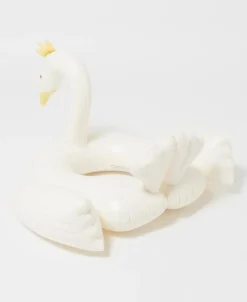 Golden Breed Sunny Life-Kids Tube Pool Ring Princess Swan | Multi
