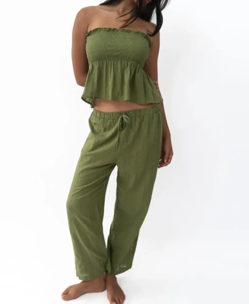 Women Golden Breed Pants-Liberty Pant | Khaki