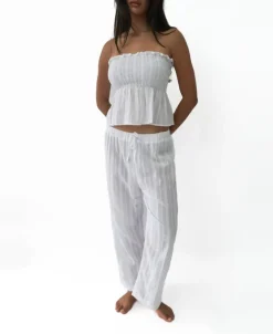 Women Golden Breed Pants-Liberty Pant | White