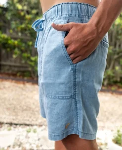 Golden Breed Shorts-Linen Short |