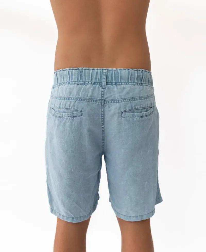 Golden Breed Shorts-Linen Short |