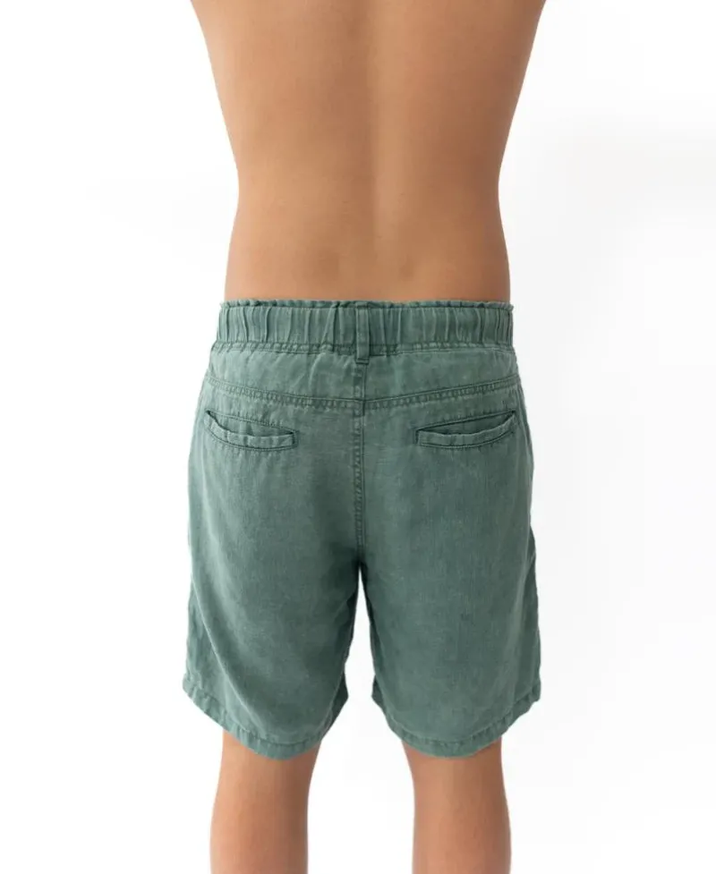 Golden Breed Shorts-Linen Short |