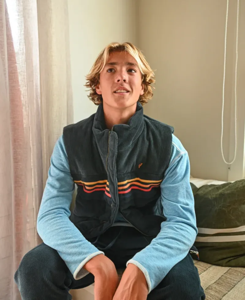 Golden Breed Hoodies & Sweats|Jackets-Lofoten Cord Puffer Vest |