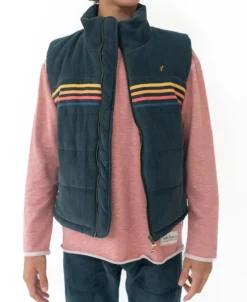 Golden Breed Hoodies & Sweats|Jackets-Lofoten Cord Puffer Vest |