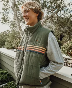 Golden Breed Jackets|Hoodies & Sweats-Lofoten Cord Puffer Vest |
