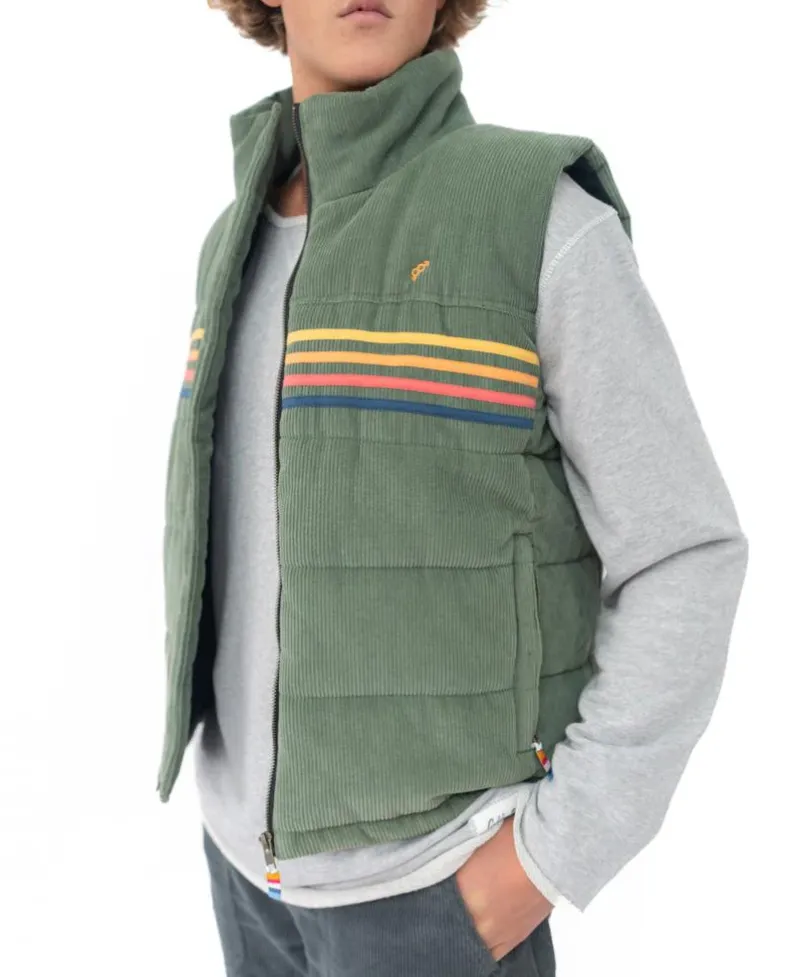 Golden Breed Jackets|Hoodies & Sweats-Lofoten Cord Puffer Vest |