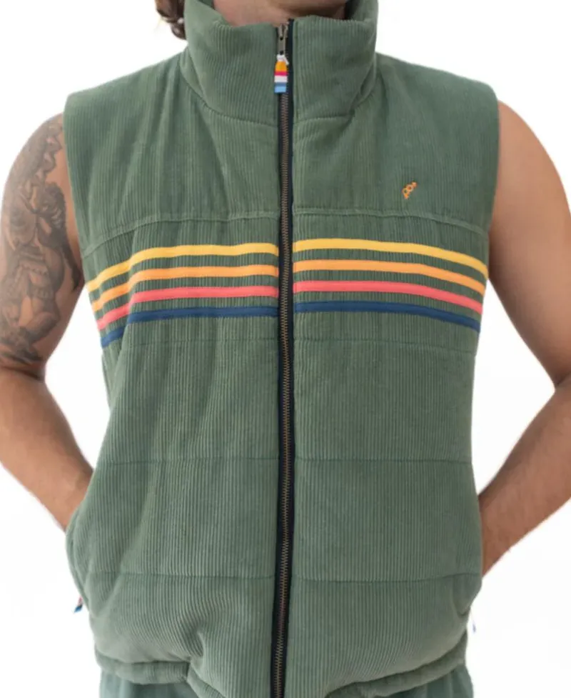Golden Breed Jackets|Hoodies & Sweats-Lofoten Cord Puffer Vest |