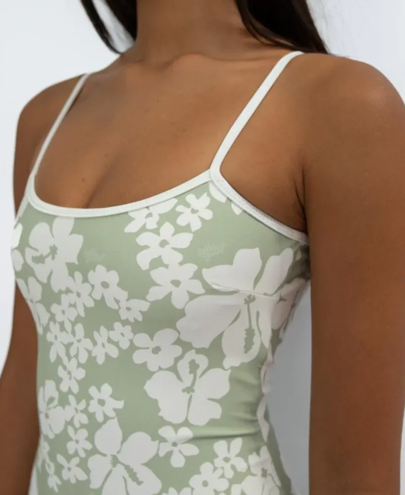 Women Golden Breed Swim-Lola Barkly | Moss / Off White