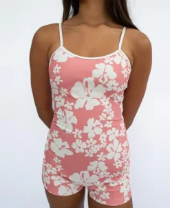 Women Golden Breed Swim-Lola Barkly | Rose / Off White