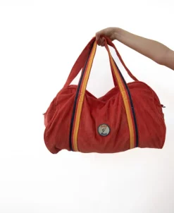 Golden Breed Bags-Long Island Cord Roll Bag | Wash Red