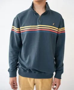 Golden Breed Hoodies & Sweats-Long Island Fleecy Top | Dark Blue