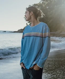Golden Breed Hoodies & Sweats|Rag Tops-Long Island Rag Top | Sky Marle