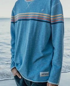 Golden Breed Hoodies & Sweats|Rag Tops-Long Island Rag Top | Sky Marle