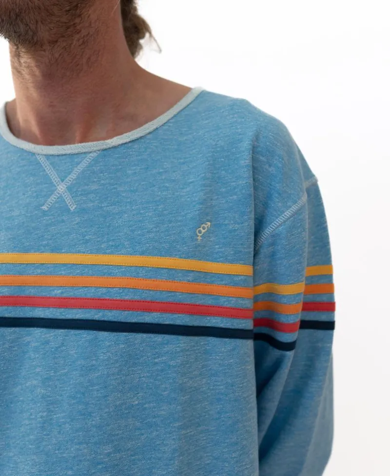 Golden Breed Hoodies & Sweats|Rag Tops-Long Island Rag Top | Sky Marle