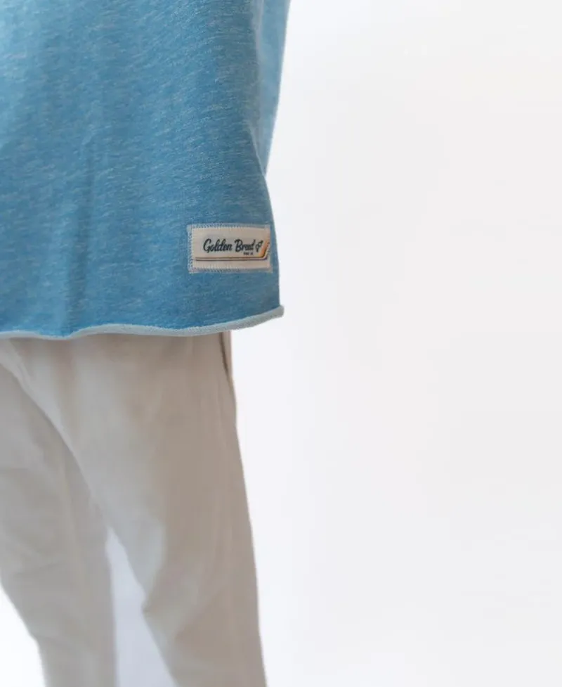 Golden Breed Hoodies & Sweats|Rag Tops-Long Island Rag Top | Sky Marle