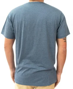 Golden Breed Tees-Long Island Tee | Navy Marle