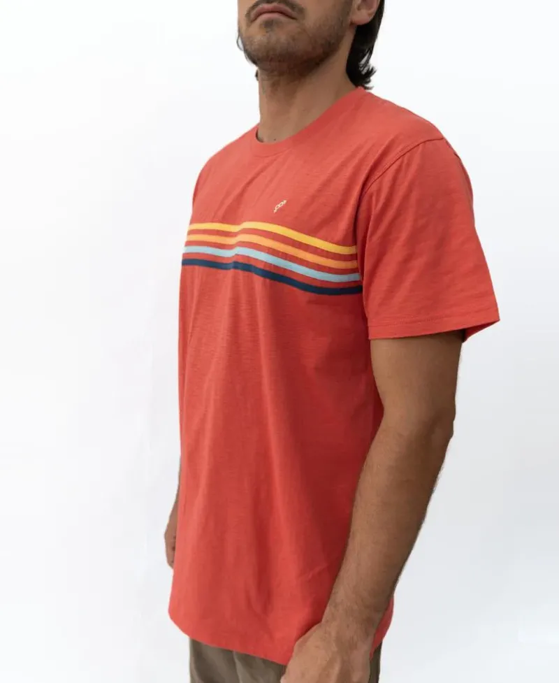 Golden Breed Tees-Long island Tee | Wash Red