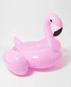 Golden Breed Sunny Life-Luxe Ride-On Float Rosie the Flamingo | Bubblegum Pink