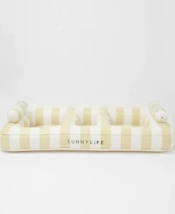 Golden Breed Sunny Life-Luxe Twin Hammock Float Mango Bay | Soft Mustard
