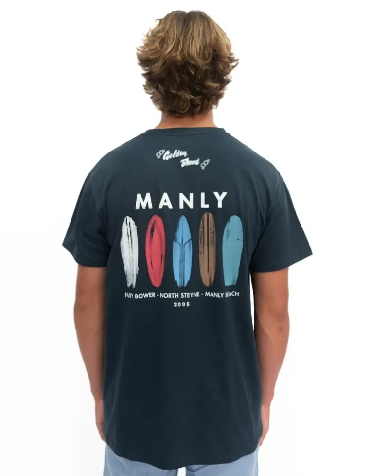 Golden Breed Tees-Manly Boards Tee |