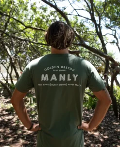 Golden Breed Tees-Manly Old School Tee |