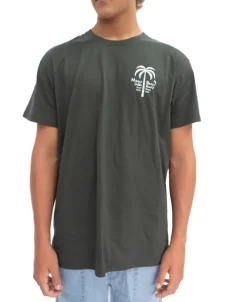 Golden Breed Tees-Manly Palm Loco Tee | Wash Black