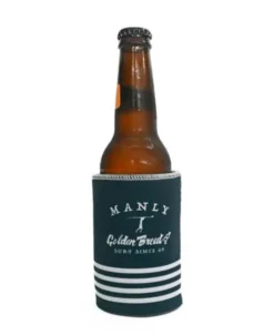 Golden Breed Stubby Holders-Manly Stubby Beach Boy |