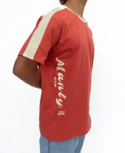 Golden Breed Tees-Manly Willis Tee | Wash Red