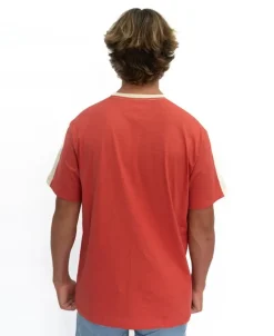Golden Breed Tees-Manly Willis Tee | Wash Red