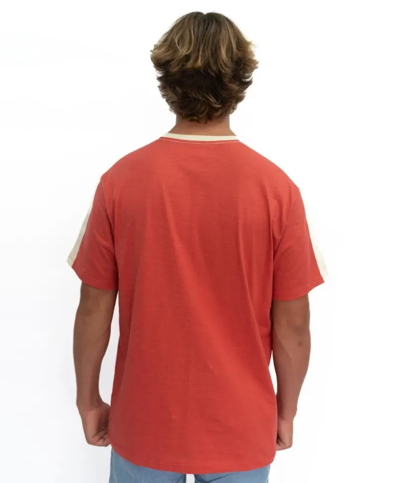 Golden Breed Tees-Manly Willis Tee | Wash Red