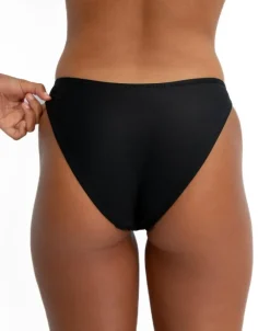Women Golden Breed Swim-Millie Bottom | Black Textured