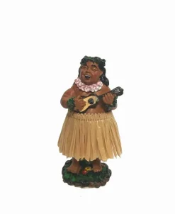 Golden Breed Hula Dolls-Mini Bradda 4" | Ukulele Nat Skt