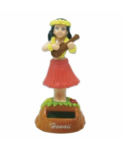 Golden Breed Hula Dolls-Mini Solar Hula Ukulele