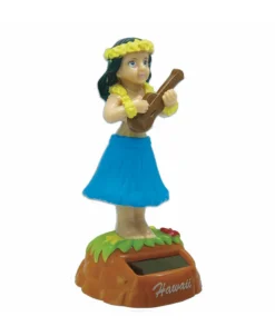 Golden Breed Hula Dolls-Mini Solar Hula Ukulele