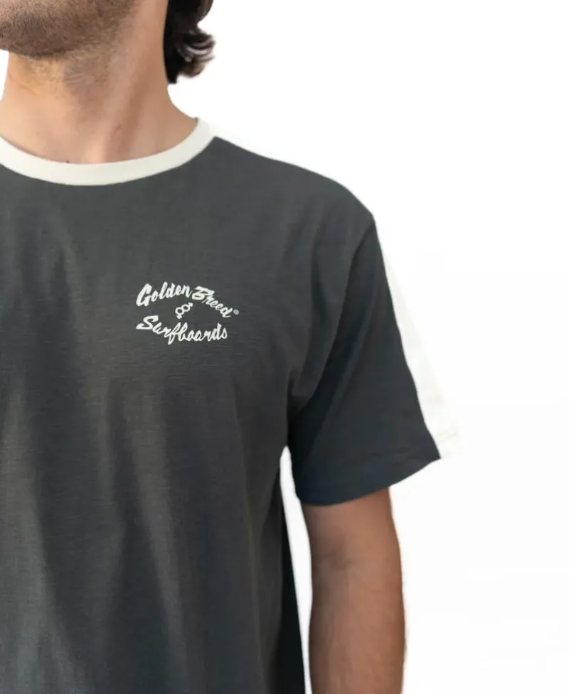 Golden Breed Tees-Mitch Tee | Wash Black