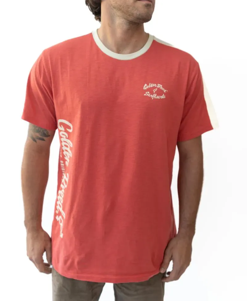 Golden Breed Tees-Mitch Tee | Wash Red