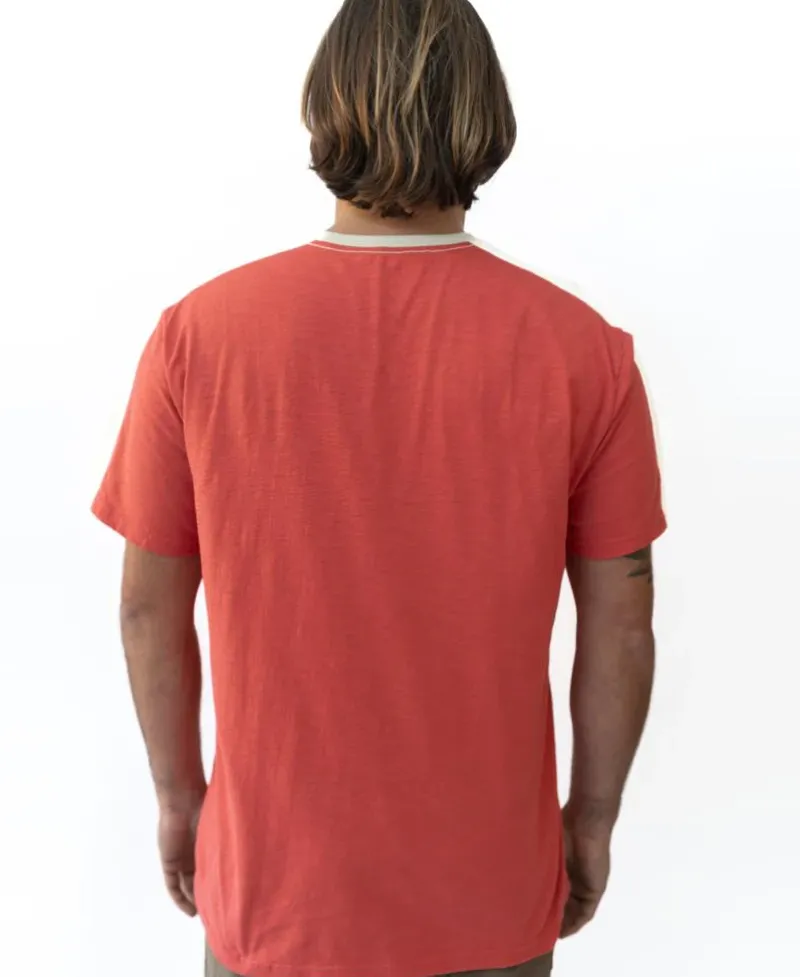 Golden Breed Tees-Mitch Tee | Wash Red