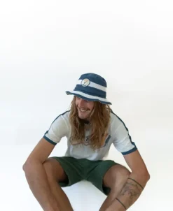 Golden Breed Bucket Hats-Nathan Terry Bucket Hat | -White