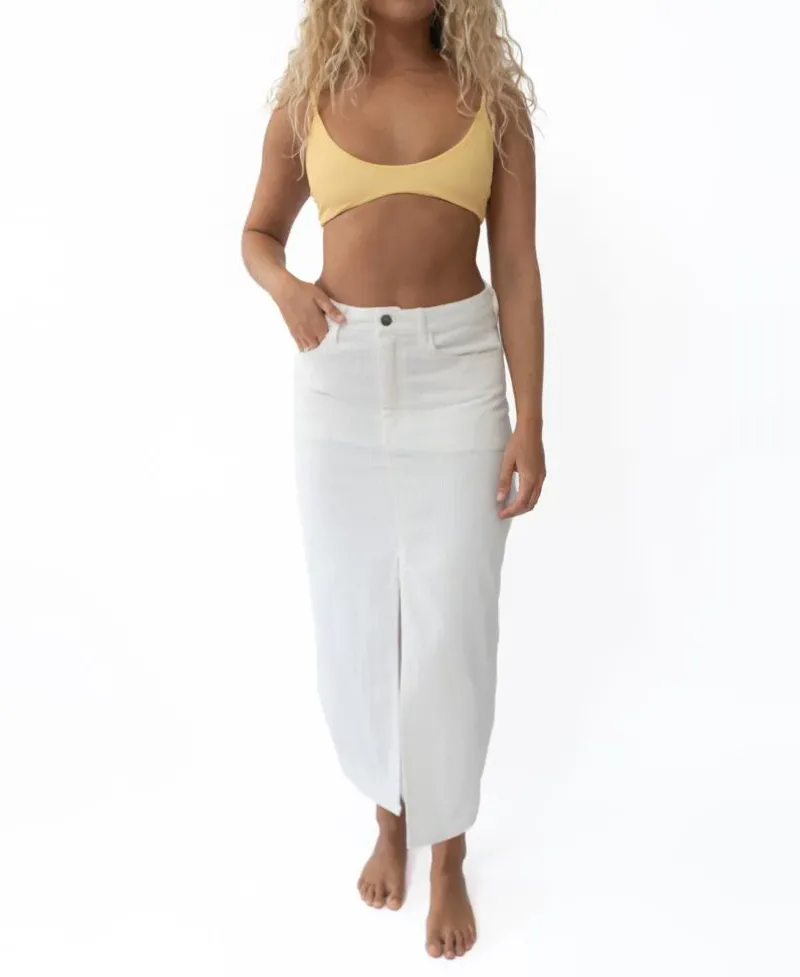 Women Golden Breed Skirts-Nellie Maxi | Off White