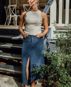 Women Golden Breed Skirts-Nellie Maxi Skirt |