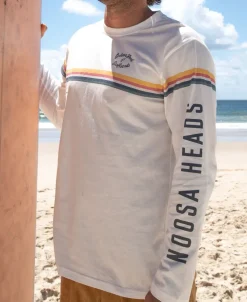 Golden Breed Long Sleeve Tees-Noosa Cali LS Tee | Off White