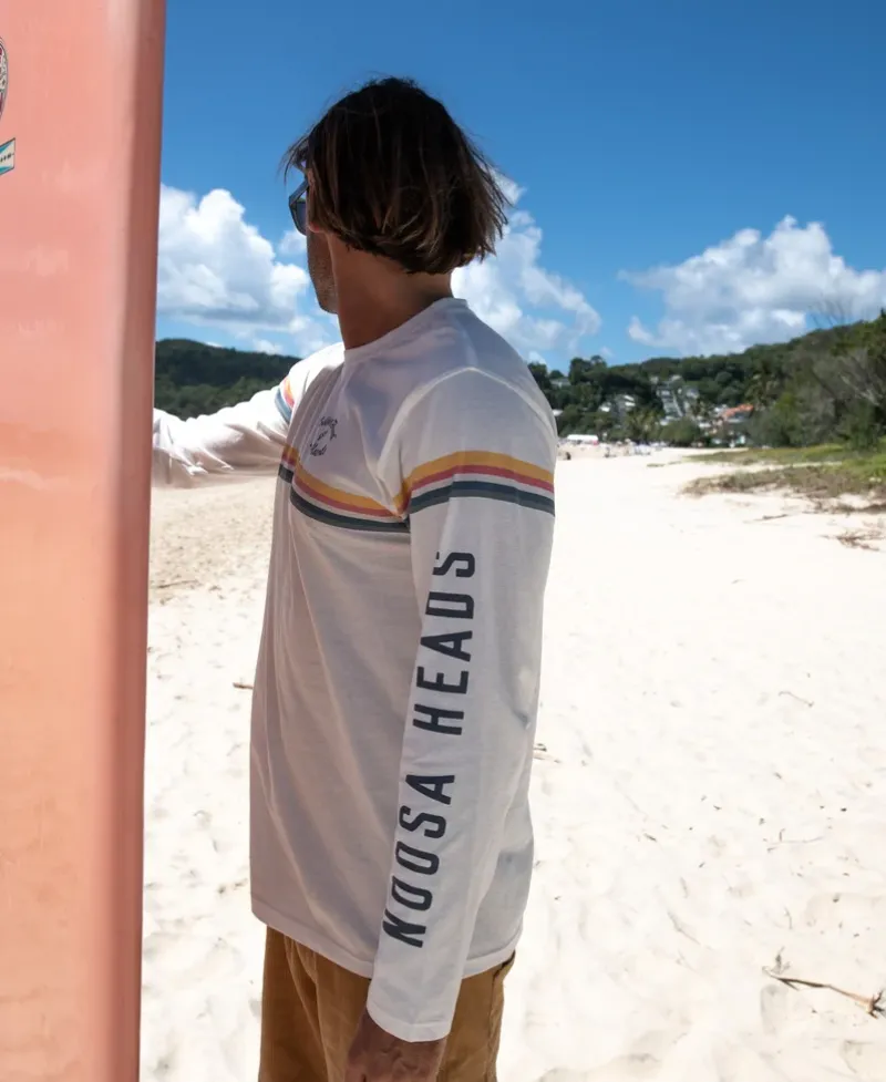 Golden Breed Long Sleeve Tees-Noosa Cali LS Tee | Off White