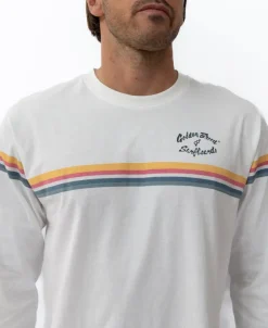 Golden Breed Long Sleeve Tees-Noosa Cali LS Tee | Off White