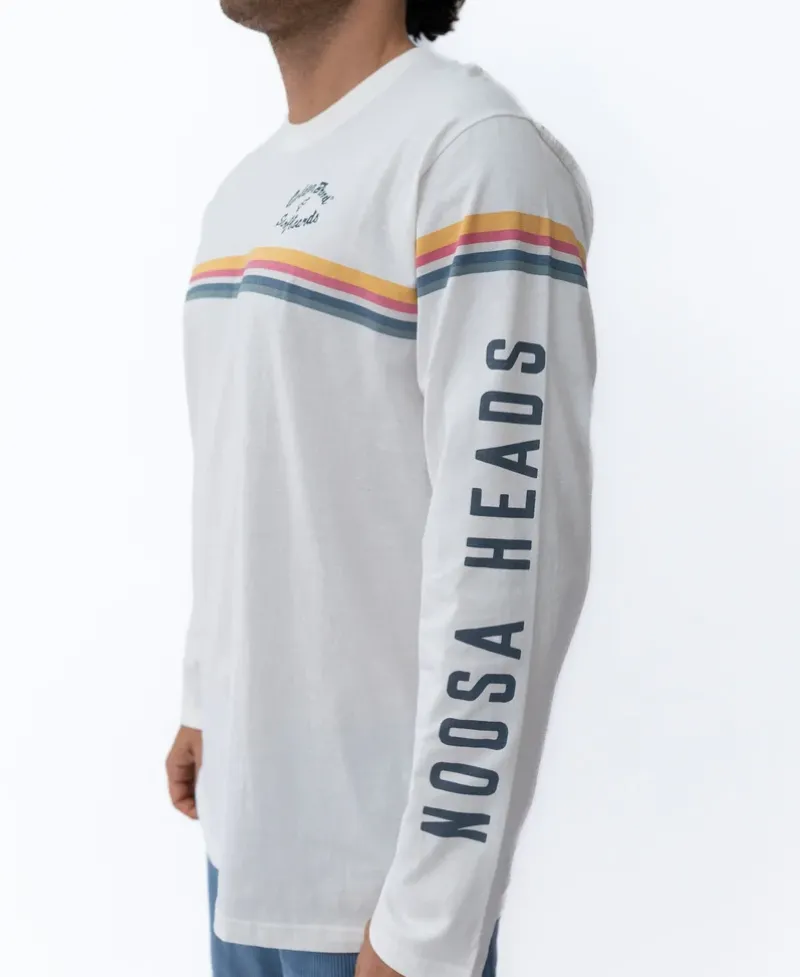Golden Breed Long Sleeve Tees-Noosa Cali LS Tee | Off White