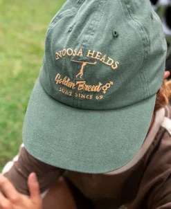 Golden Breed Hats & Caps|Hats & Caps-Noosa Dean Cap | Khaki