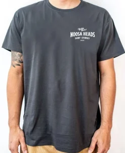 Golden Breed Tees-Noosa Easy Rider Tee | Wash Black